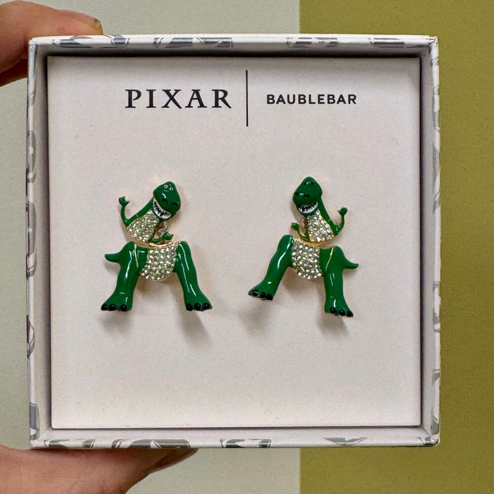 Baublebar Disney Pixar Toy Story Rexy Earrings NIB